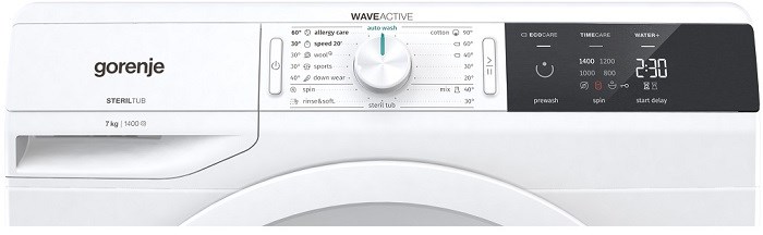 GORENJE WE743 ovládání